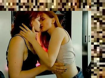 росіянка, прихильник, лесбіянка-lesbian, підліток, поцілунки, веб-камера, маленькі-цицьки
