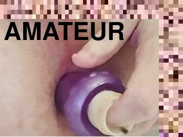 mastürbasyon-masturbation, amatör, anal, genç, oyuncak, yapay-erkeklik-organı, kıç-butt, tek-kişilik
