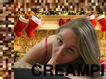 Huge Ass Pov Christmas Creampie Buttpl With Molly Pills