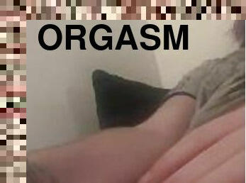 Tboy moans until contracting orgasm (FULL VIDEO ON OF IN BIO)
