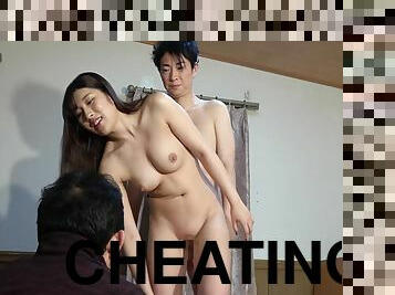 asia, selingkuh, isteri, gambarvideo-porno-secara-eksplisit-dan-intens, jepang, bdsm-seks-kasar-dan-agresif, budak, bertiga, ganda, suami