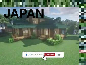 How to build a Japanese type house in Minecraft