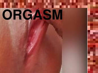 extrem, fet, orgasm, fitta-pussy, bbw, filipinsk, vått, saftig