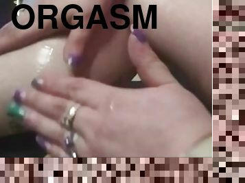 orgasmo, amador, mulher-madura, massagem, bbw, pés, sozinho, musculado, tatuagem