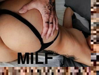 masturbation, orgasm, fitta-pussy, rysk, amatör, milf, samling, creampie, svart, trosor