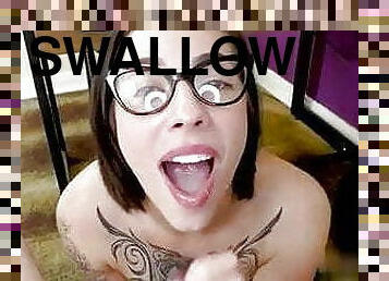 Cum Swallow X 00106