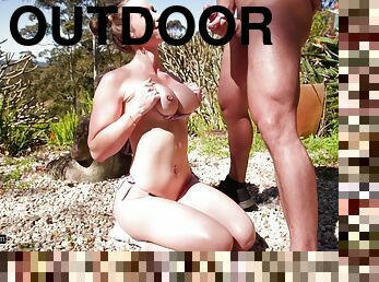 Gets Her Asshole Fucked Camping Outdoors - Secret Crush