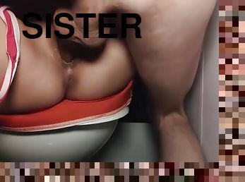 I Fuck My Stepsister In The Bathroom Of My House (i Filled Her All With Cum) Homemade