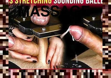 Balls Stretching Machine  Urethral Cock Sounding with Ballbusting  Era