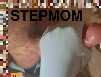 Son With Stepmom Together In Bed Have Strong Erection