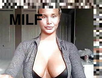 teta-grande, masturbação, cona-pussy, mulher-madura, loira, natural, webcam, americano, musculado