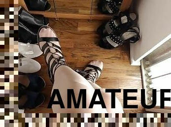 najlonke, amaterski, stopala-feet, sami, najlon