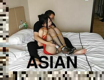 asia, mainan, bdsm-seks-kasar-dan-agresif, stocking-stockings, fetish-benda-yang-dapat-meningkatkan-gairah-sex, bondage-seks-dengan-mengikat-tubuh, berambut-cokelat, hak-tinggi