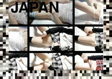 Japanese Crossdresser Cumshot Compilation 01