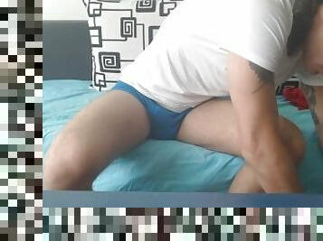 gay, picioare, fetish, solo