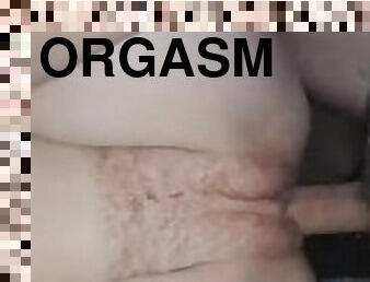 storatuttar, klitta, pappa, fet, hårig, gammal, orgasm, fitta-pussy, bbw, sovrum