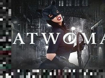 Busty Babe Clea Gaultier As CATWOMAN Needs Lesson In Domination VR Porn