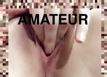 masturbation, orgasm, fitta-pussy, amatör, brudar, tonåring, fingerknull, pov, tight, petit