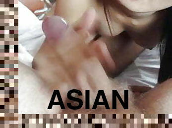 asiatique, gros-nichons, levrette, chatte-pussy, fellation, énorme-bite, hardcore, sur-le-visage, ejaculation, douce