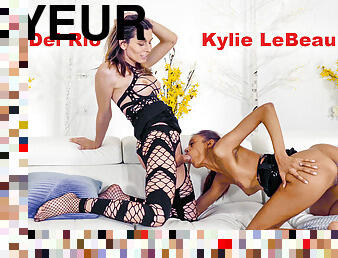Korra Del Rio & Kylie Le Beau in Voyeur Cam Pt. 2: Kylie Le Beau Sucks And Fucks Roommate Korra Del Rio - KINK
