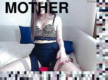 amateur, ibu, webcam, comel-cute, ibu-mother