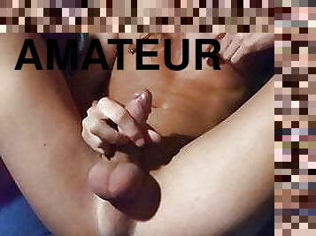 énorme, masturbation, transsexuelle, amateur, ejaculation-sur-le-corps, énorme-bite, vintage, point-de-vue, ejaculation, mignonne