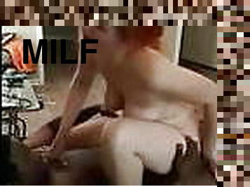 orgasme, milf, hjemmelavet, sort, knepning-fucking