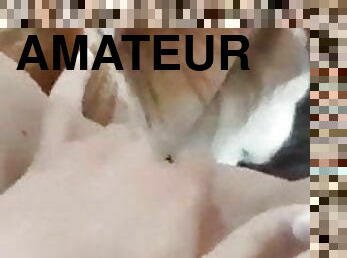 masturbation, chatte-pussy, amateur, maison, arabe, point-de-vue, serrée