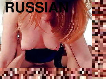 روسية, قذف-داخلي, حمراء-الشعر, وقحة, مقرن, أوروبية, يورو, شرير