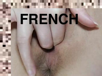 masturbation, orgasm, fitta-pussy, amatör, tonåring, fransk, fingerknull, juckande, första-gången, tight