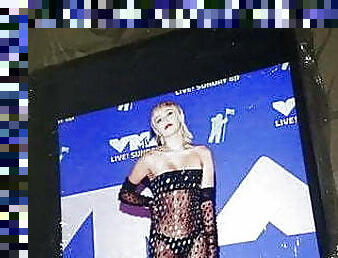 Miley Cyrus Sheer Outfit Tribute