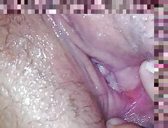 masturbation, orgasm, fitta-pussy, milf, knubbig, tjeckisk, vått, puma, saftig