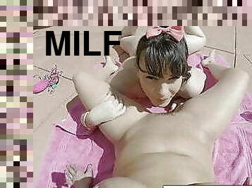 anal, jenis-pornografi-milf, sudut-pandang, kolam-renang, aksi, jarak-dekat, lubang-anus, berambut-cokelat