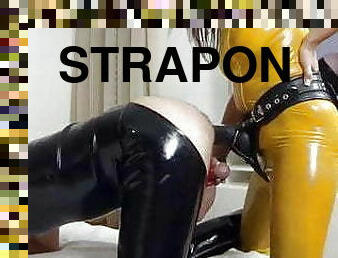 strapon, anal, milf, neamt, europeana, euro, latex, bruneta