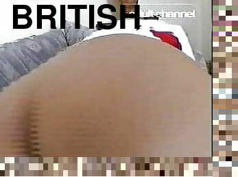 masturbation, blond, brittisk