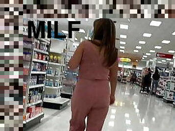 Target milf in pink with sandals 