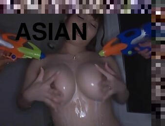 asia, mandi, payudara-besar, mastubasi, jenis-pornografi-milf, jepang, teransang, mandi-shower, dicukur