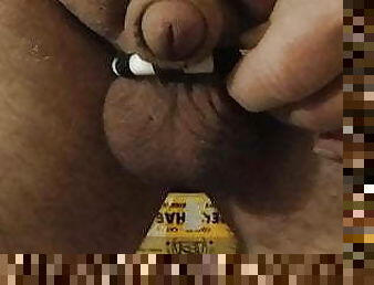 Black and White Cock Ring