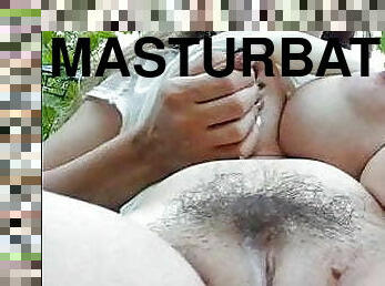 mastürbasyon-masturbation, süt, bahçe, park