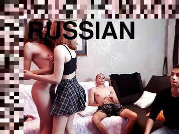 Sexy Russian Foursome