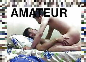 asian, amateur, dubur, menghisap-zakar, homoseksual, pasangan, gay