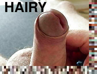 My hairy uncut dick