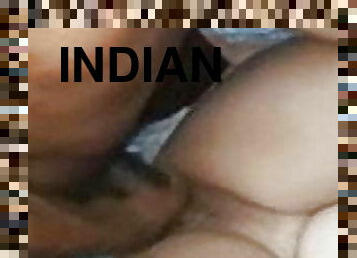 estilo-cão, masturbação, indiano, fudendo, foda-no-traseiro