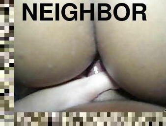 My neighbor with a big ass likes anal and screams with pleas