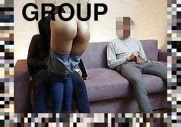 orgie, sesso-di-gruppo, trio