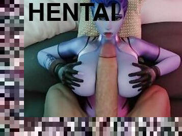 Super Sexy Widowmaker Titjob Licking Super Big Dick. GCRaw. Overwatch