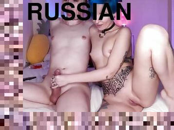 teta-grande, masturbação, russo, transsexual, amador, chupanços, pénis-grande, brinquedo, casal, webcam