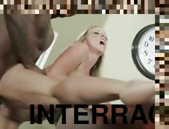Marvelous Brianna Brooks performin in interracial porn movie