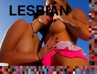 לסבית-lesbian, זיונים