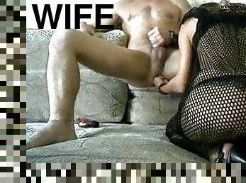 Wife fisted man, prostate massage